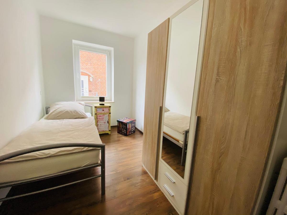 Schoene Ferienwohnung Mit Grossem Garten Flensburg Exterior foto