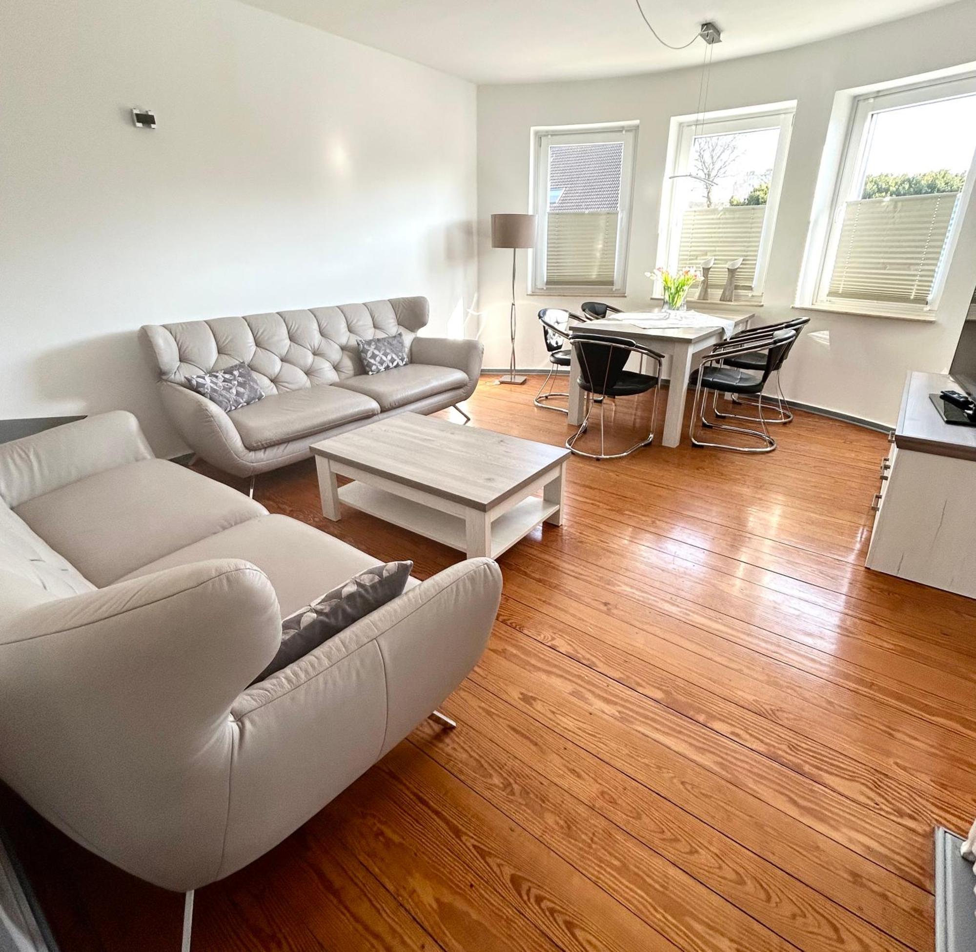 Schoene Ferienwohnung Mit Grossem Garten Flensburg Exterior foto